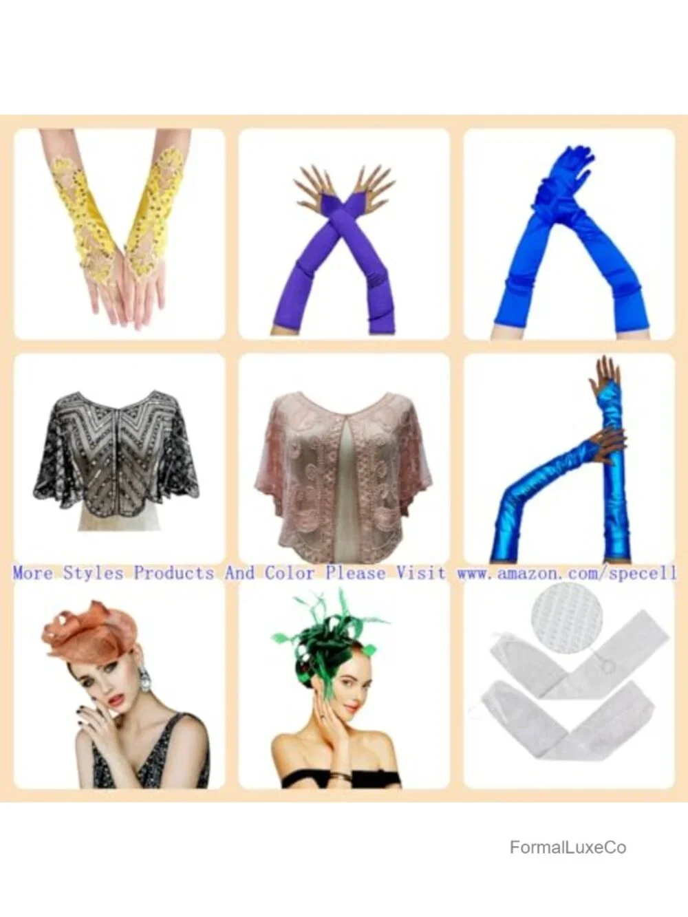 Elbow Length Satin Opera Gloves 1920s Flapper Costume Accessory Formal Party
